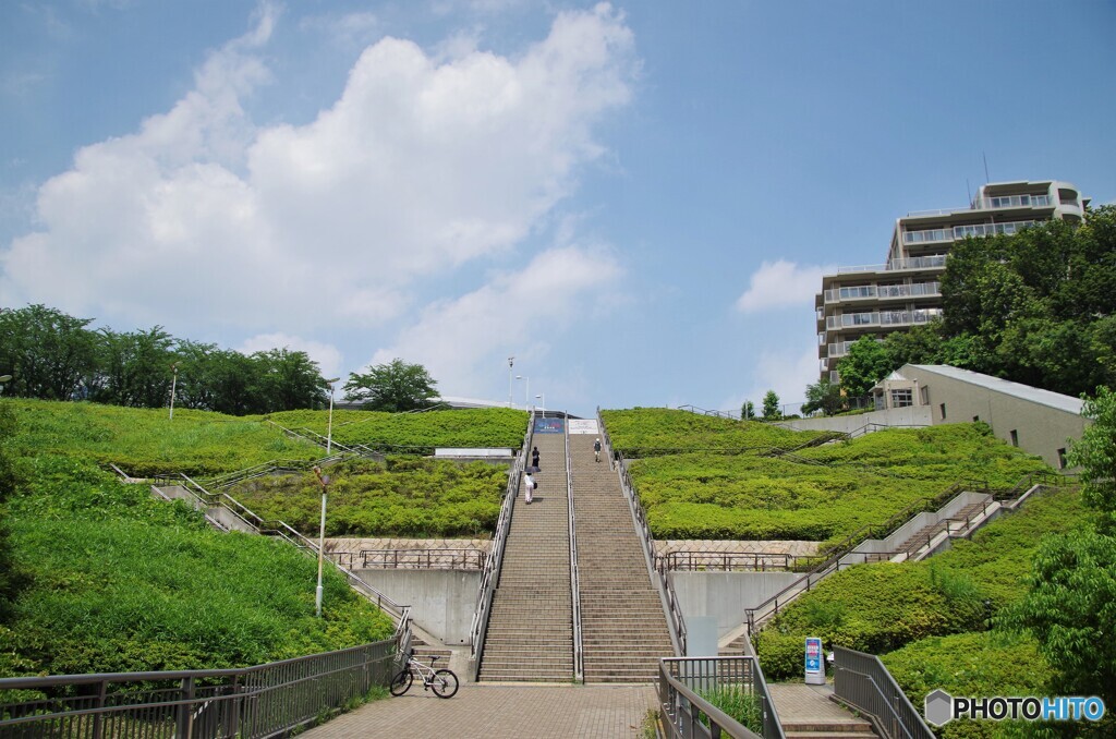 ・・・・への階段