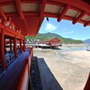 "itukushima" with a fisheye lens