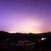 棚田の夕暮れ