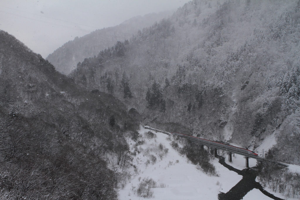 超特急 冬の仙岩峠に挑む1