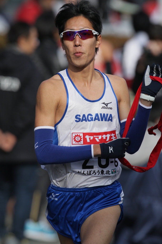 ニューイヤー駅伝２０１２　桐生市中継所