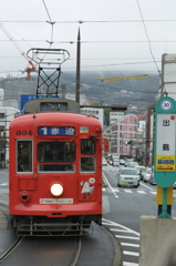 長崎電軌　出島