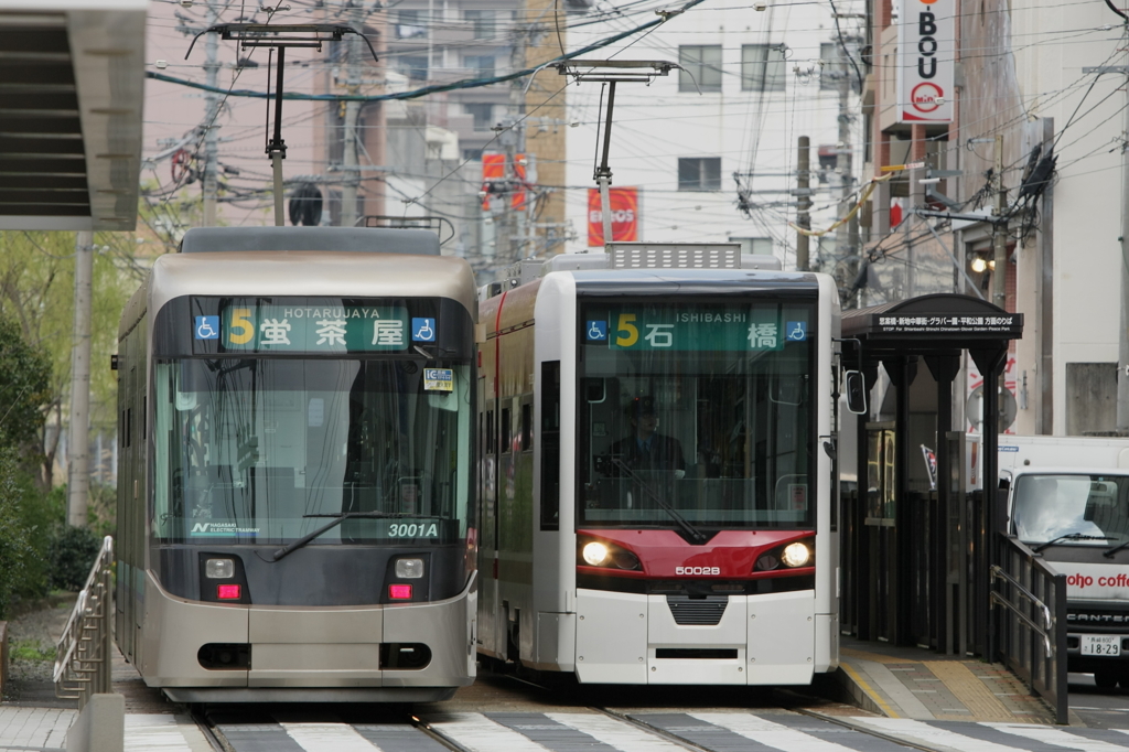 長崎電軌　西浜町