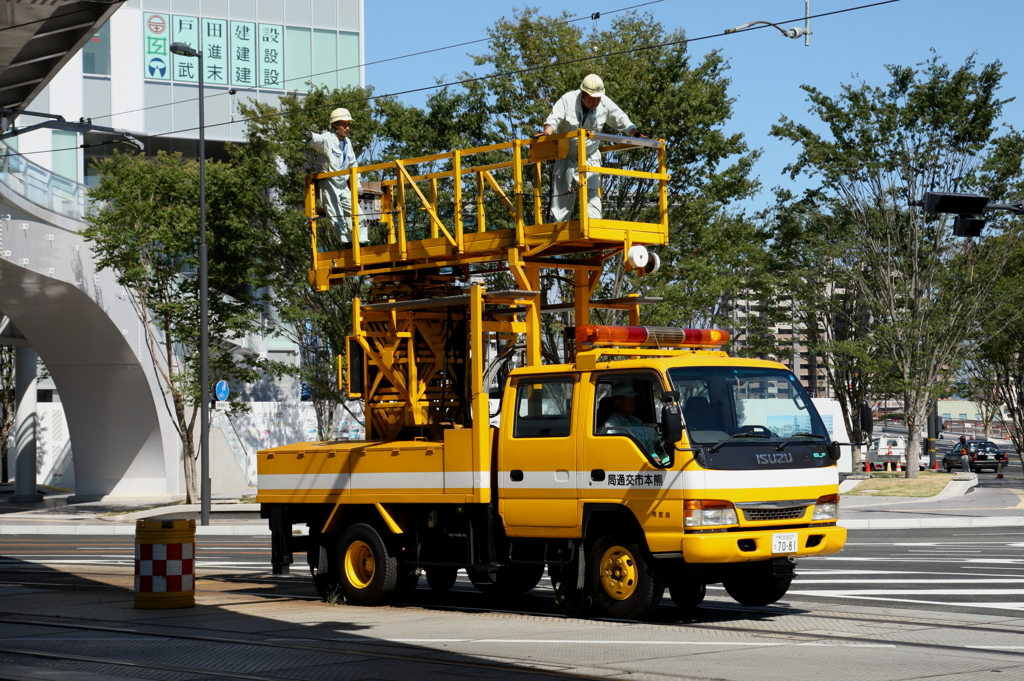 熊本市電　熊本駅前