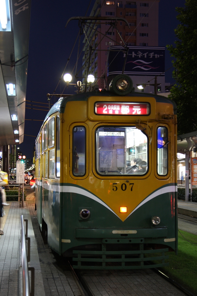 鹿児島市電　鹿児島中央駅前