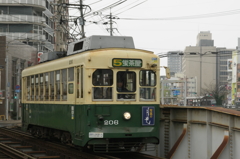 長崎電軌　賑橋