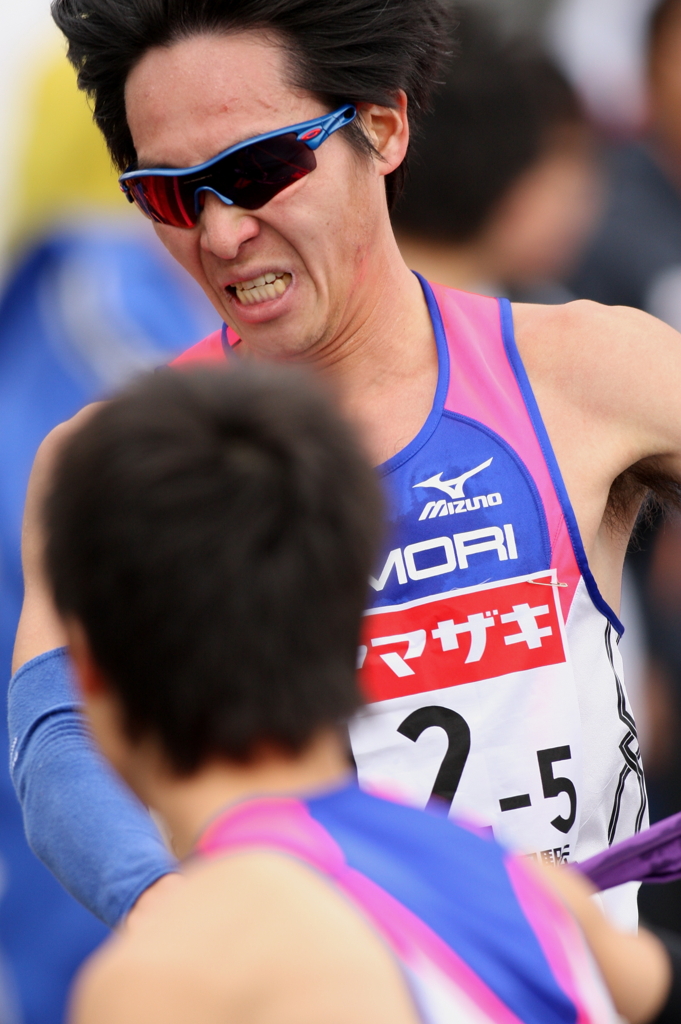 ニューイヤー駅伝２０１１　桐生市中継所