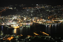 長崎市街の夜景(稲佐山山頂展望台より)