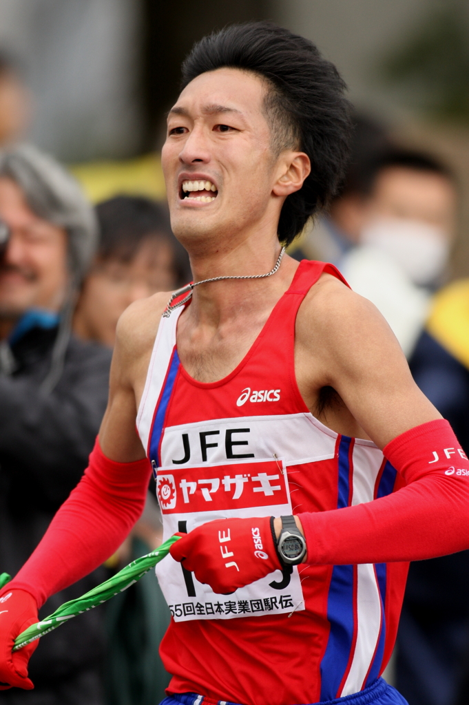 ニューイヤー駅伝２０１１　桐生市中継所