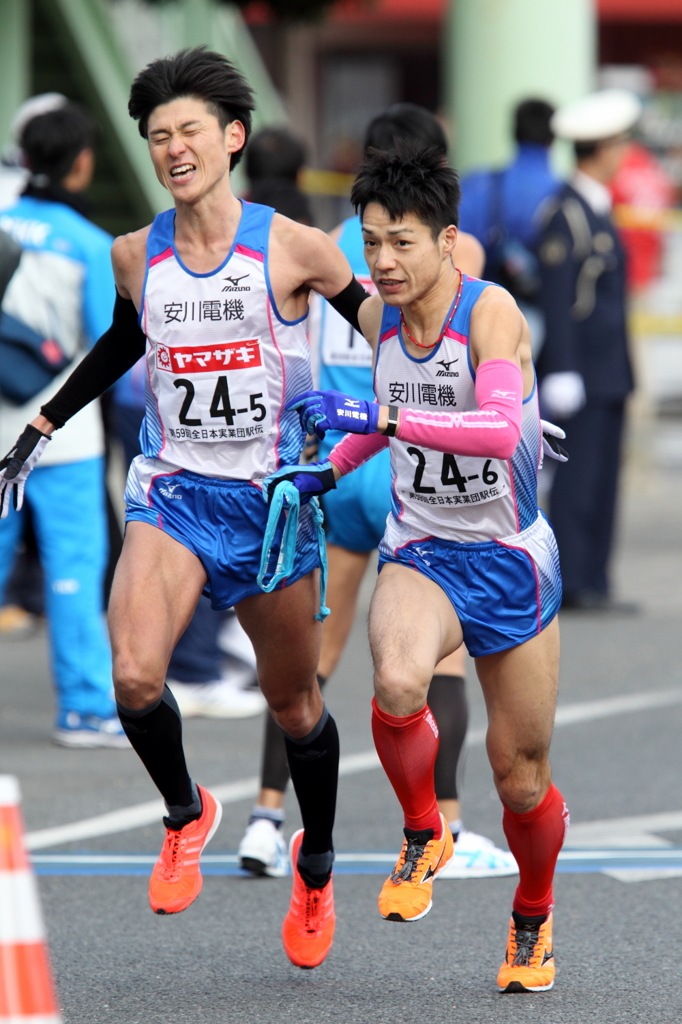 ニューイヤー駅伝2015(2/5)　於桐生中継所