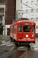 長崎電軌　出島