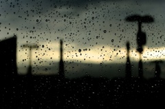 雨のち
