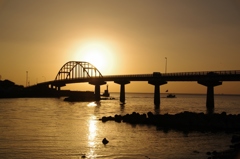 南紀古座の朝日