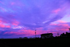 泉北・朝焼け