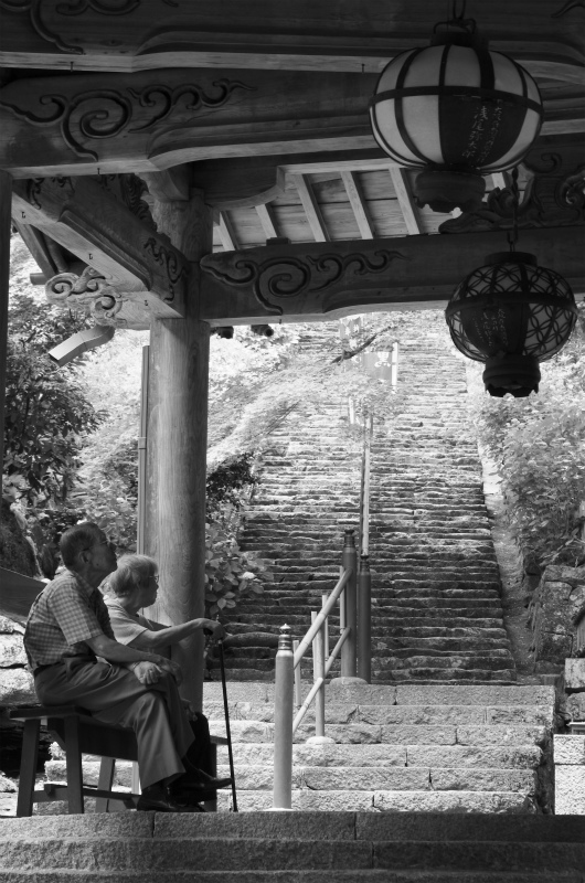 奈良長谷寺にて