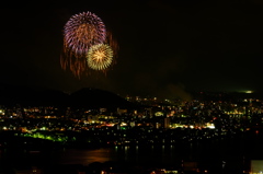 花火と夜景Ⅵ