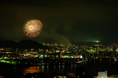 花火と夜景Ⅹ