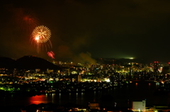 花火と夜景Ⅶ