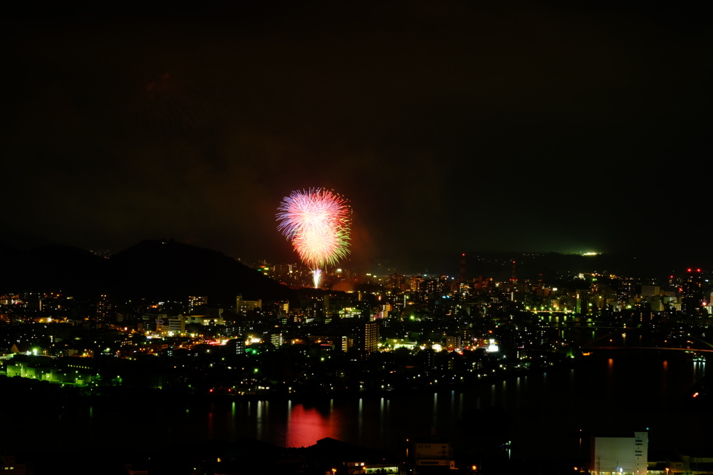花火と夜景Ⅸ