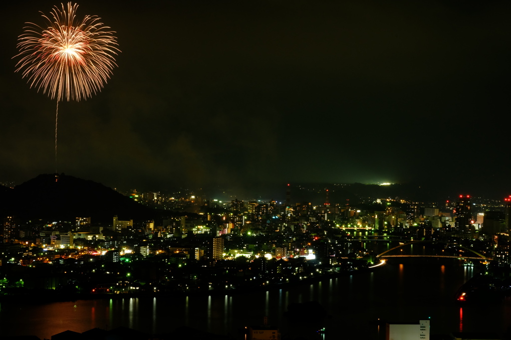 花火と夜景Ⅷ