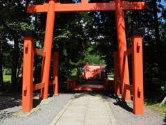 鳥居から御神橋