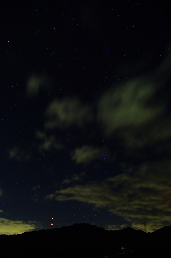 星と雲