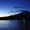 本栖湖夜明け前