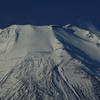 山中湖から富士山頂をのぞむ