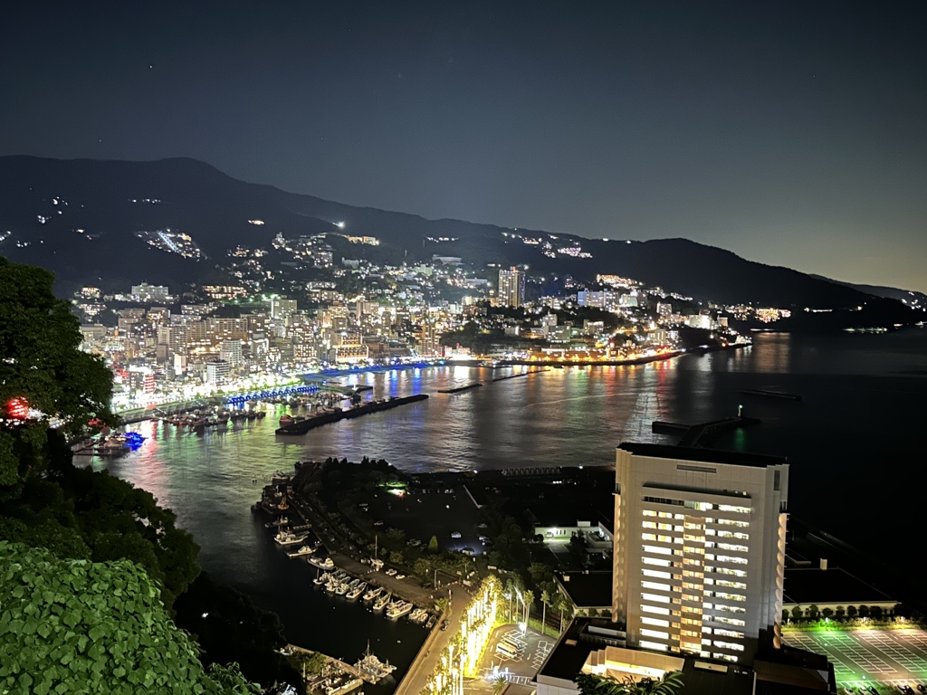 熱海の夜景