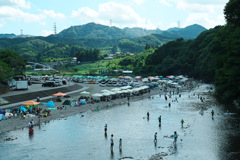 真夏の秋川渓谷にて 1