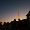 東京タワーの見える街