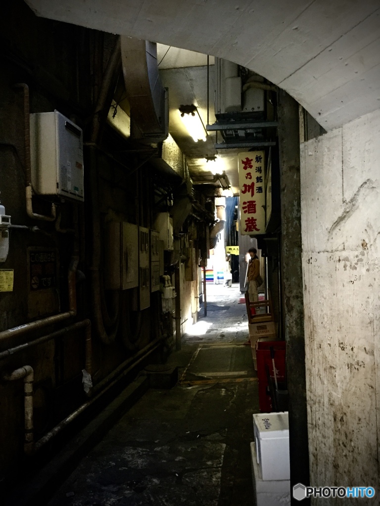 有楽町駅近くにて