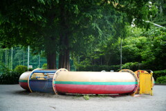 外濠公園にて