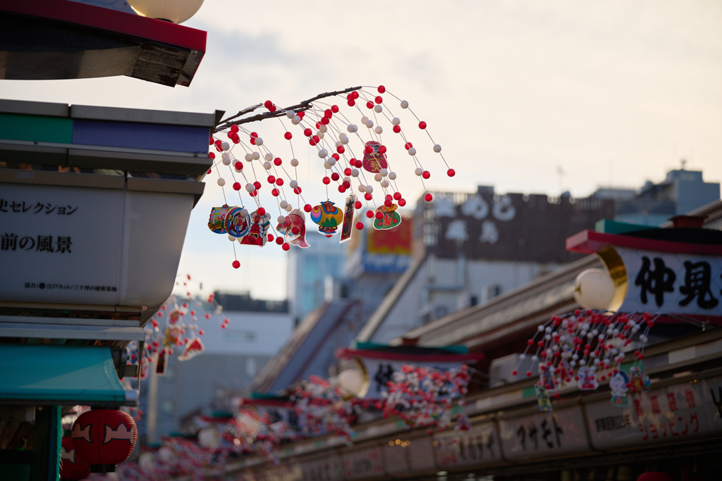 大晦日の浅草にて 1