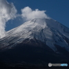 富士山と雲