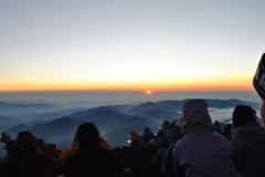 2011年富士山ご来光
