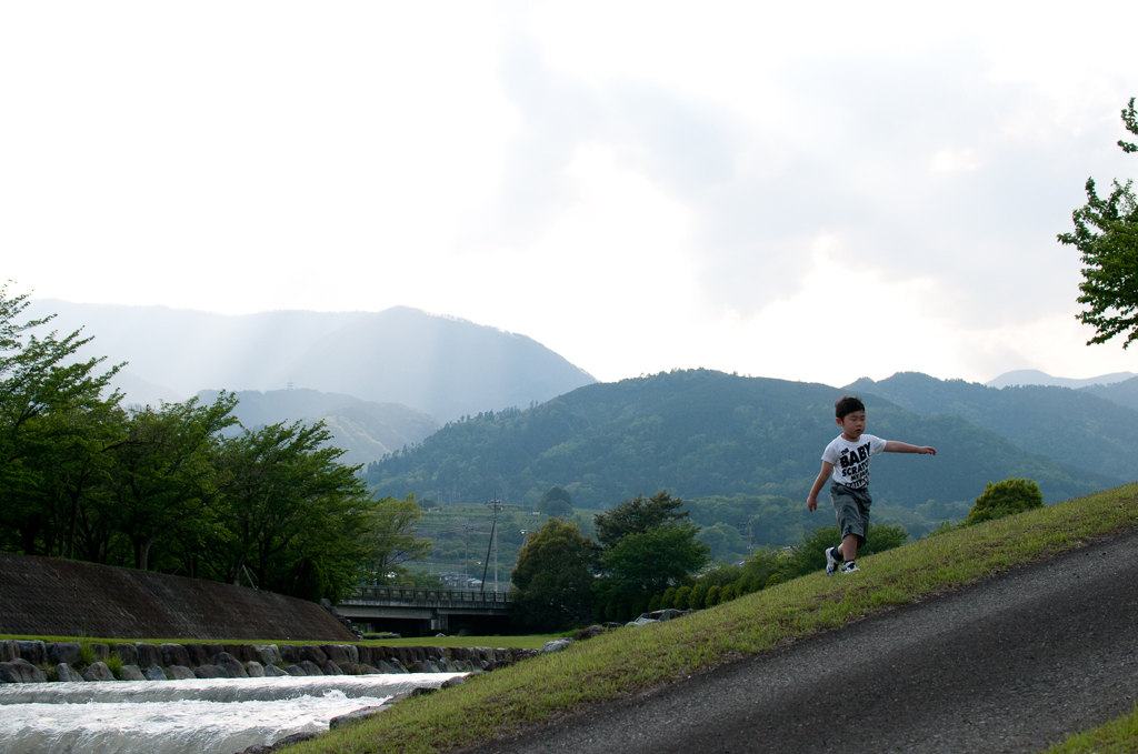 無邪気な息子