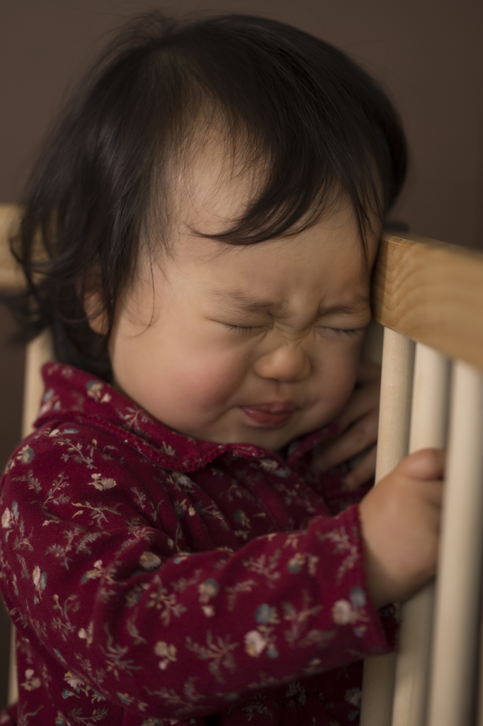 寝起きの眩しい顔