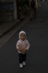 自分で持たせて！！