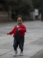 靖国神社　参拝