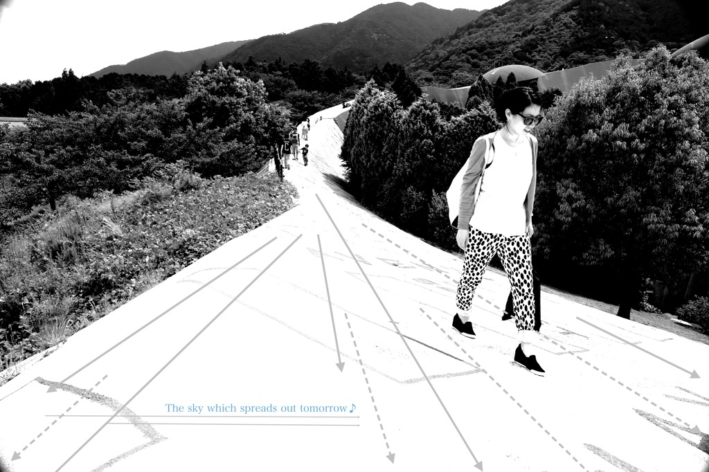 the sky which spreads out tomorrow♪