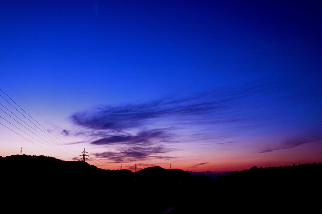 羽ばたく雲