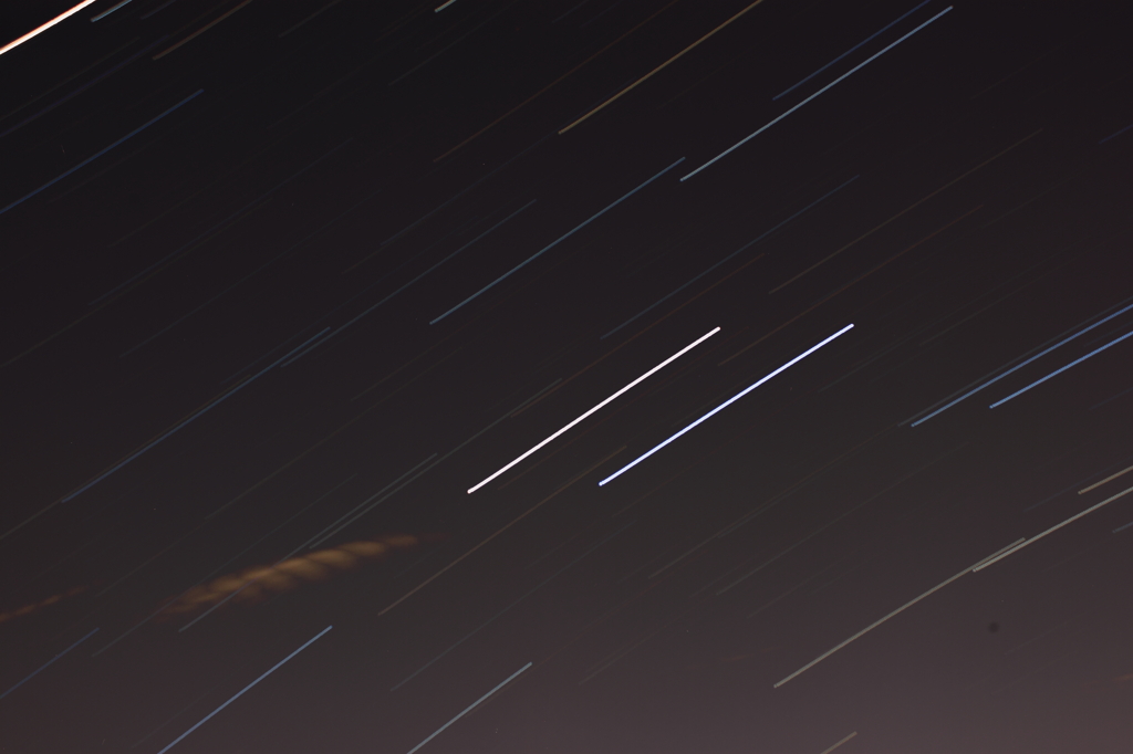 ベランダから見える星　3/25