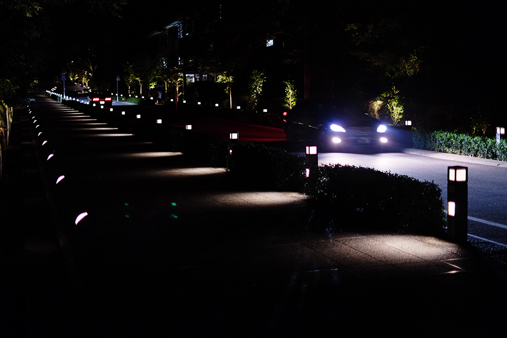京都知恩院・参道夜景