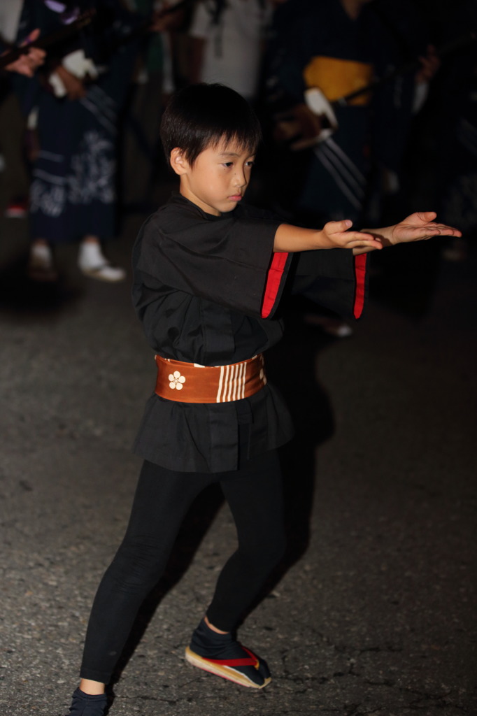 風の盆子供達７