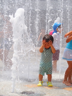 水浴びだぁぁぁ～！！