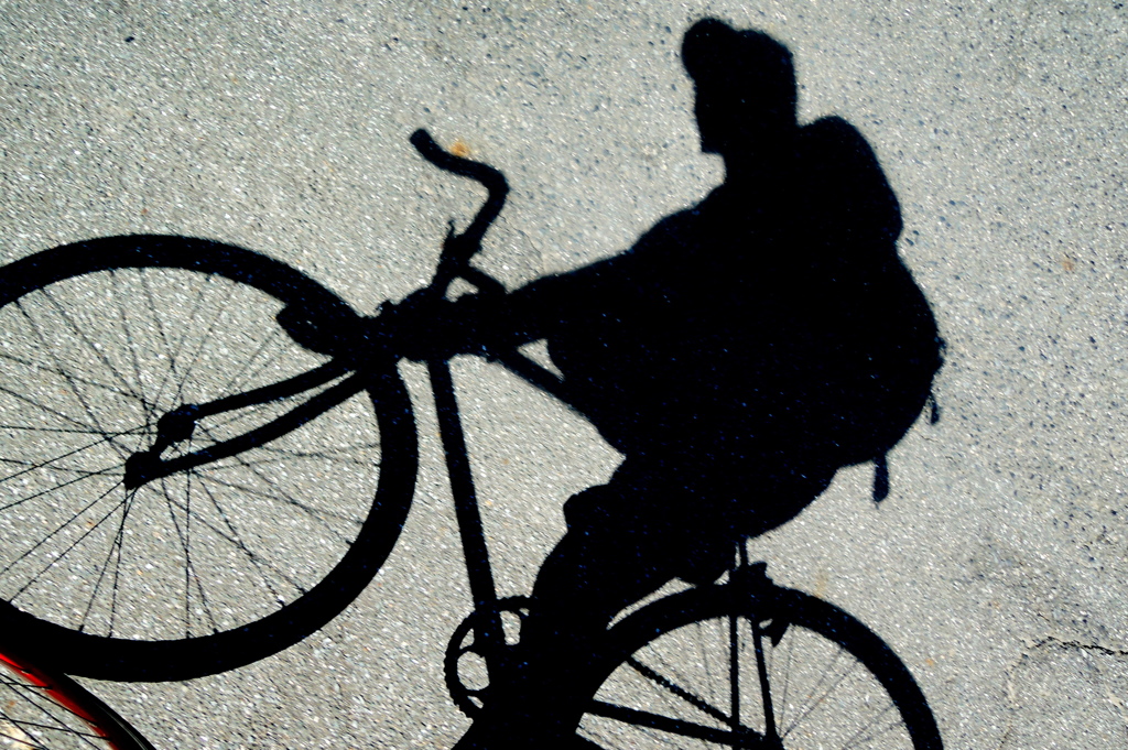my bike＆shadow