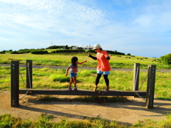 「ママには・・・負けないぞ！！」