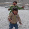 『雪だぁぁぁ～！！』