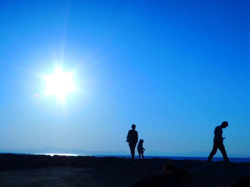 夕陽blue